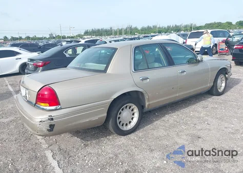 1999 Ford Crown Victoria Lx from USA, damaged, VIN 2FAFP74W4XX127400